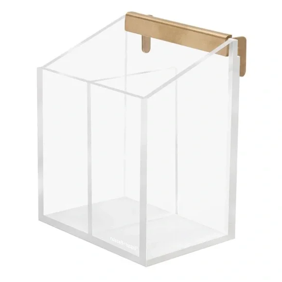 Russell + Hazel Acrylic Wall Valet, Accessory Cup - Picture 3 of 12